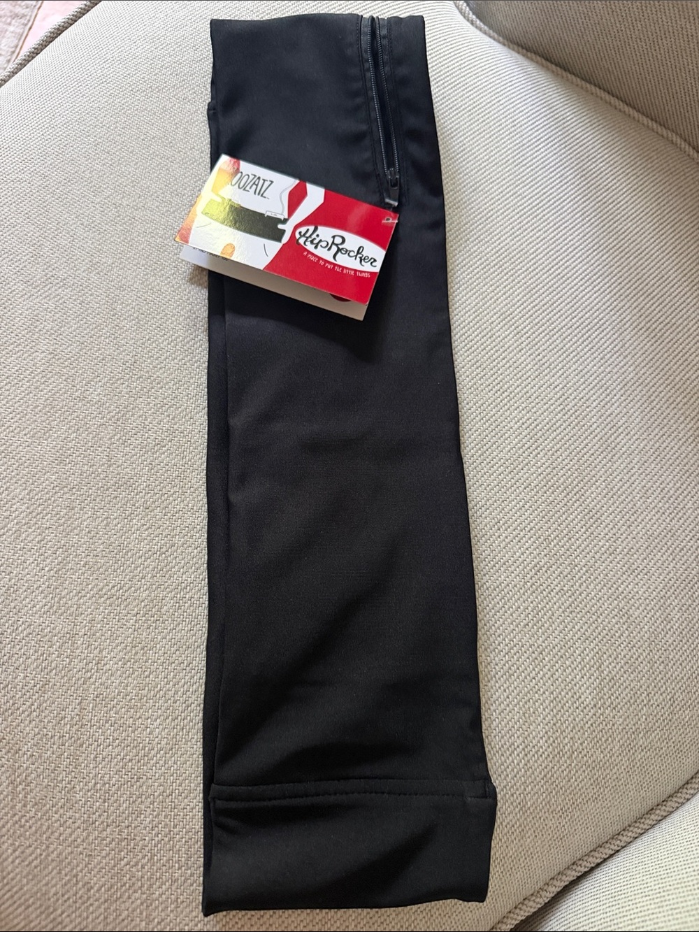 NWT ZooZatZ Hip Pocket Secret Belt / Leggings Attachment – Black